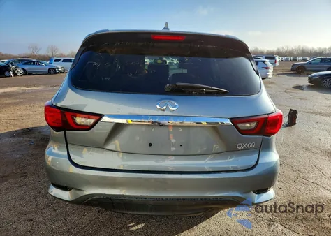 2018 Infiniti Qx60 Base z USA, uszkodzony, nr VIN 5N1DL0MM1JC525313